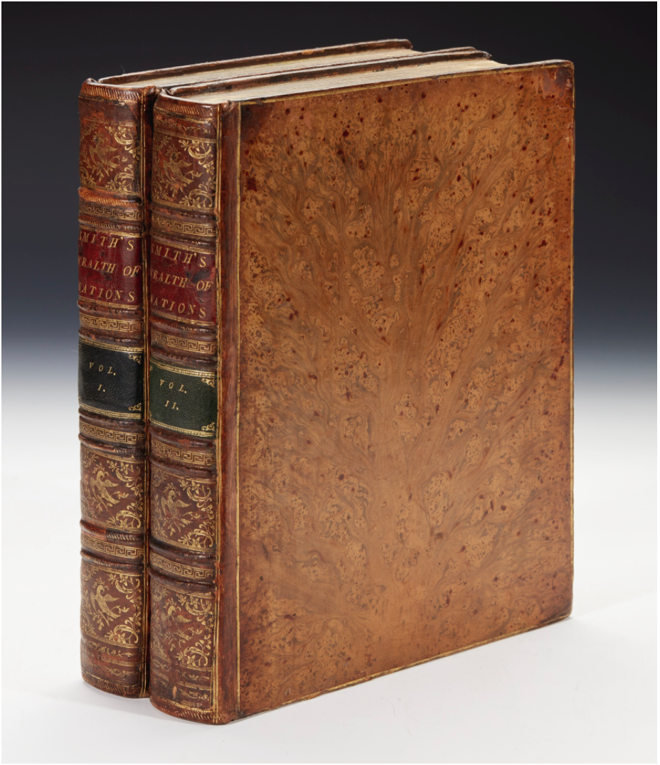 First edition of Wealth of Nations